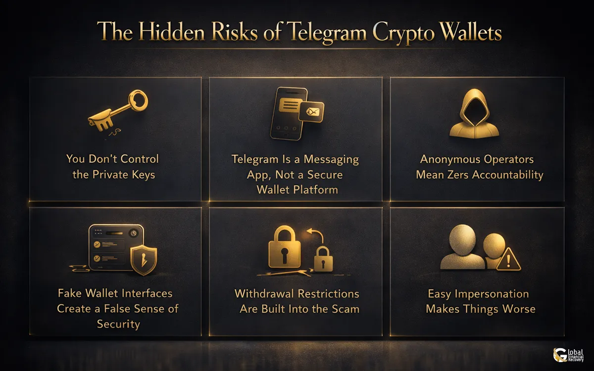 Why Telegram crypto wallets are considered high risk for users
