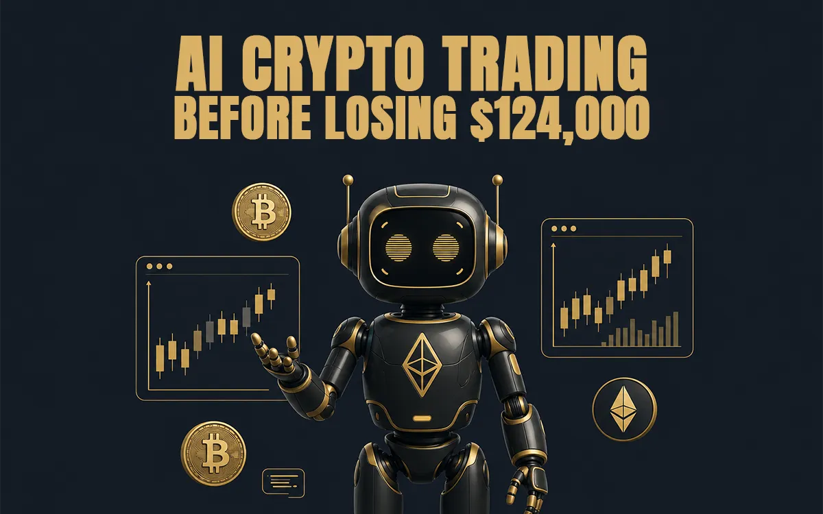 Victim losing money to a fake AI crypto trading platform scam after months of manipulated trust and false profits
