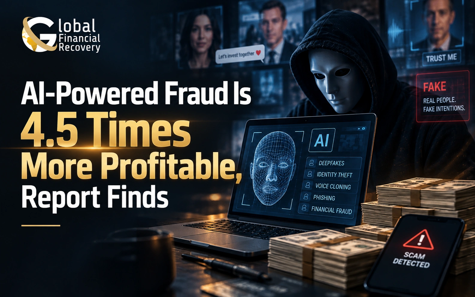 AI-powered fraud is 4.5 times more profitable.