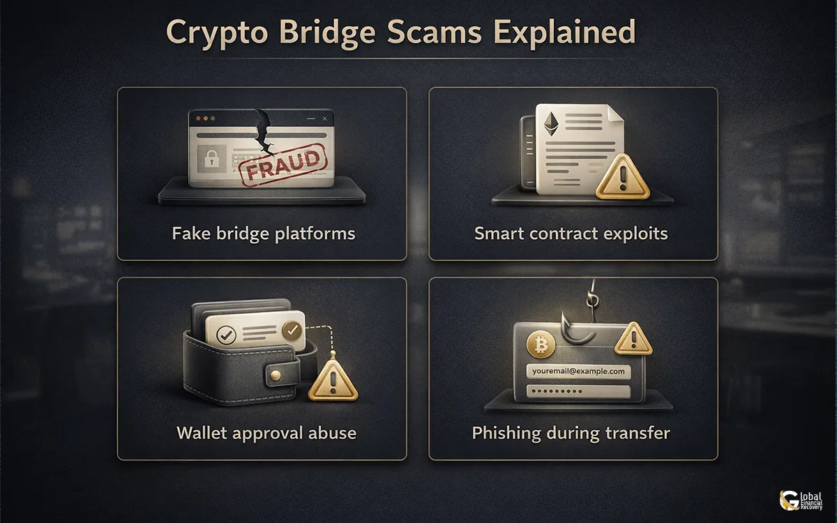 How crypto bridge scams work and how scammers exploit cross-chain transfers