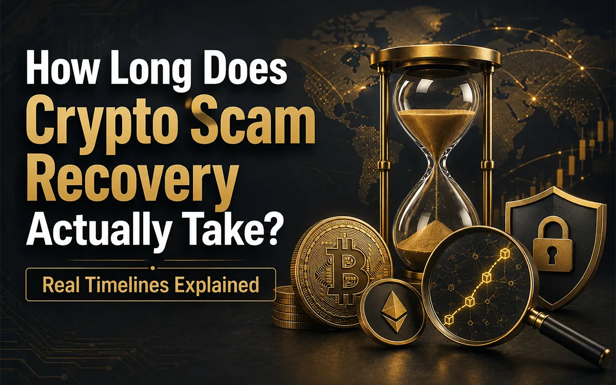 How long crypto scam recovery takes and the factors that affect real recovery timelines.