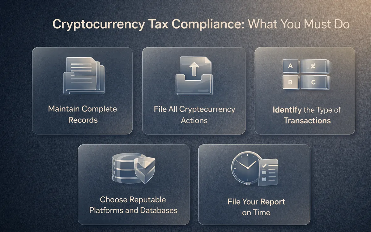 Cryptocurrency tax compliance guide and what you must do to stay compliant