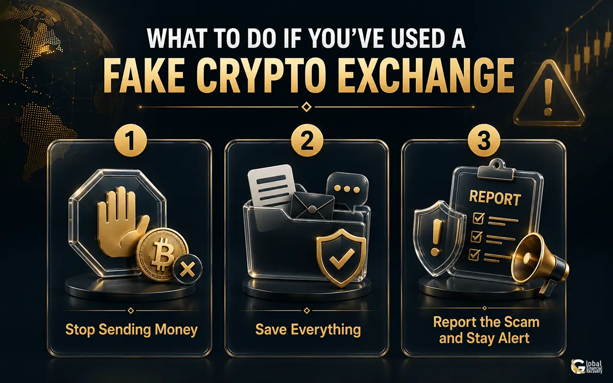 What to do if you've used a fake crypto exchange and how to protect your funds.