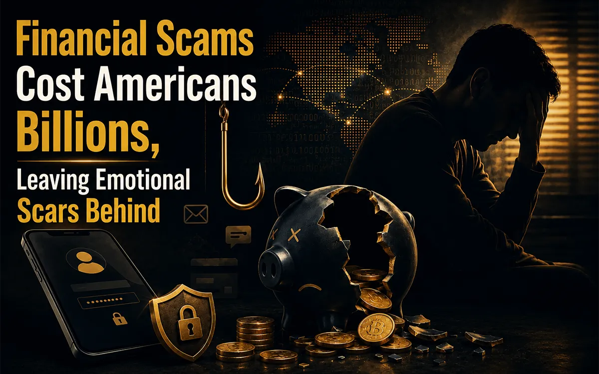 Financial scams cost Americans billions of dollars each year while leaving victims with significant emotional and financial consequences.