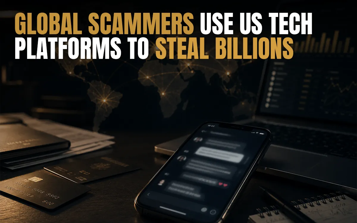 Global scammers using US tech platforms to steal billions through online fraud, investment scams, and cryptocurrency scams
