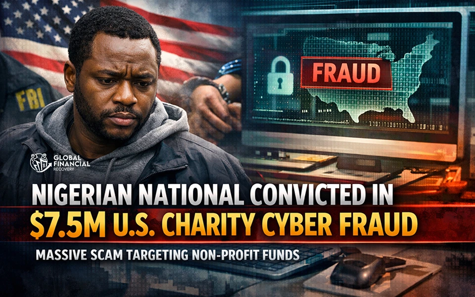 U.S. federal court convicts Nigerian national in $7.5 million charity fraud case