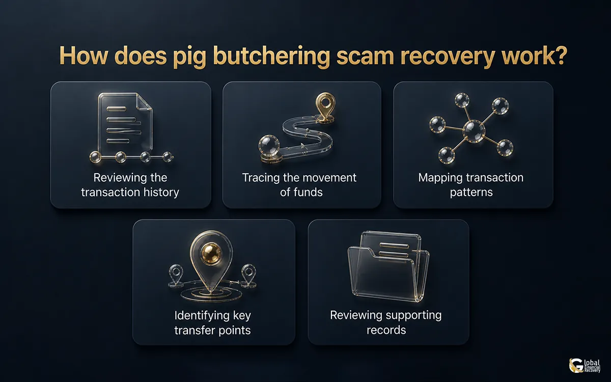 How pig butchering scam recovery works and the process to trace and recover lost funds