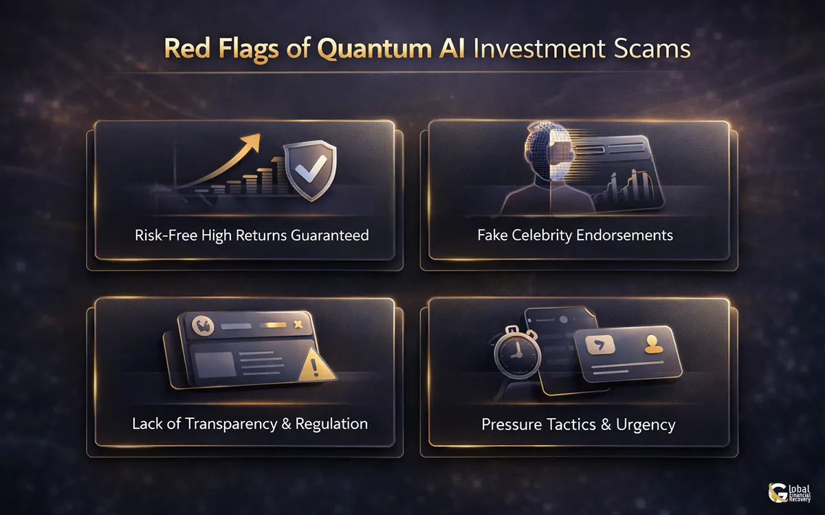 Red flags of Quantum AI investment scams and warning signs to avoid fraud